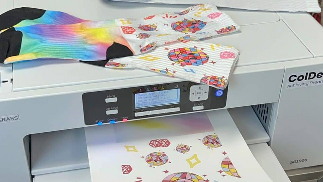 Custom Printed Socks - Lee's Treasure Chest