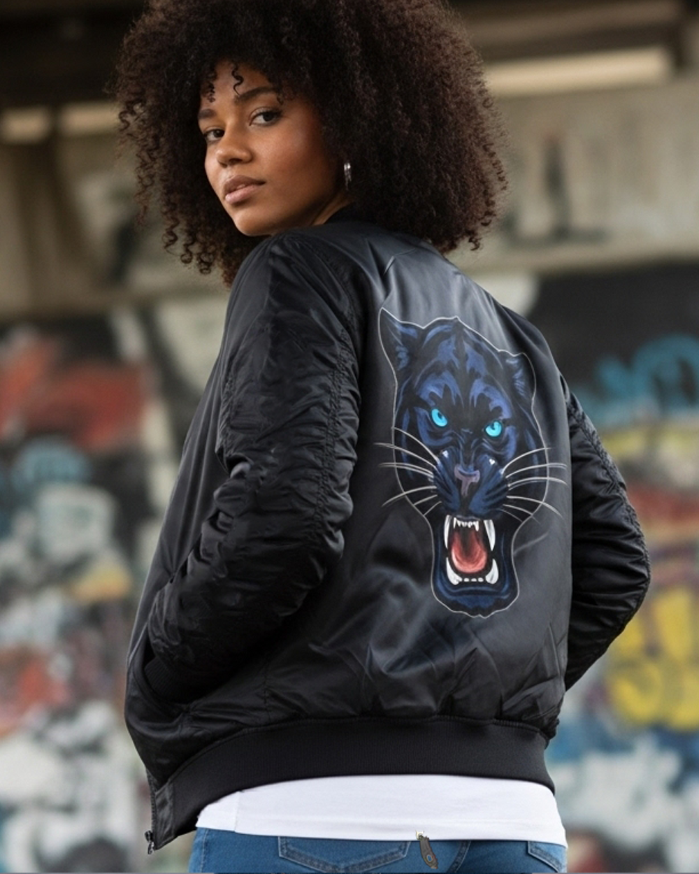 Custom Printed Bomber Jacket