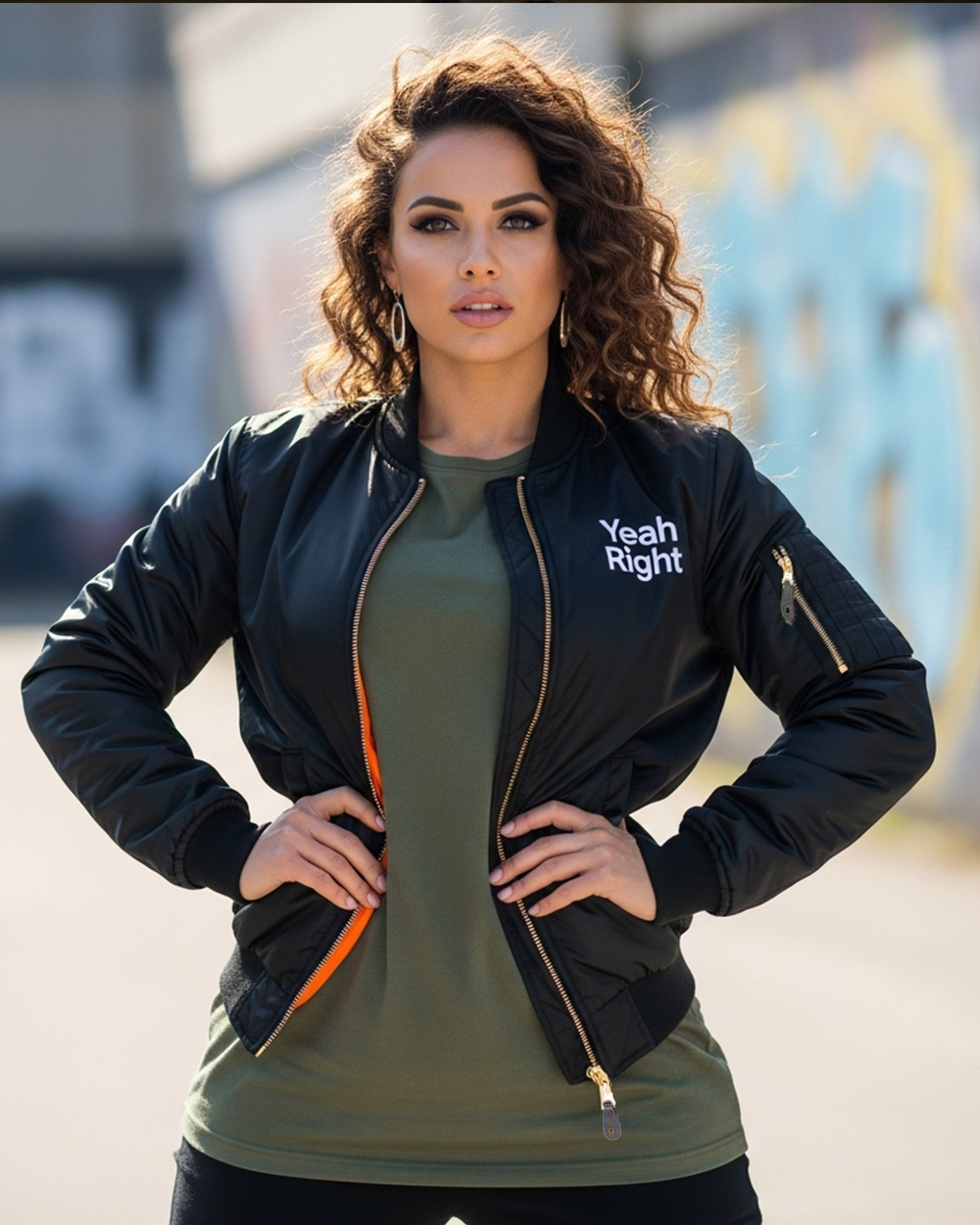Custom Printed Bomber Jacket