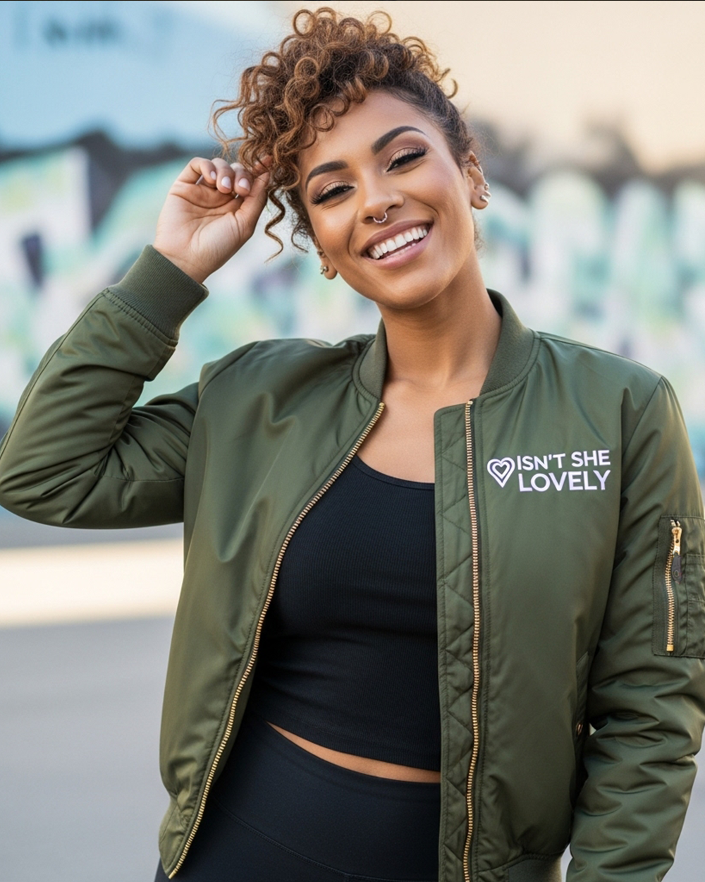Custom Printed Bomber Jacket