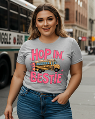 Hop in Bestie Struggle Bus T-shirt