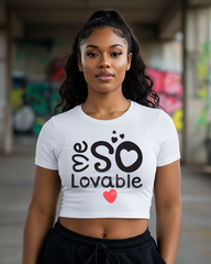 Me So Lovable Crop Top