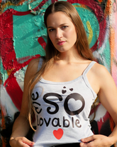 Me So Lovable Spaghetti Strap Tank