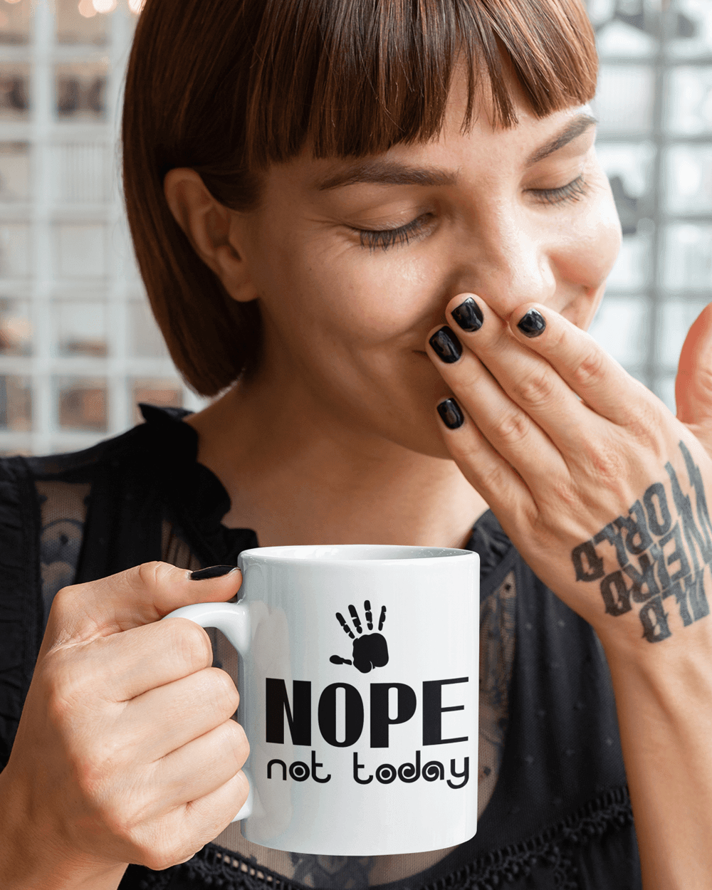 Nope not Today Coffee Mug - Lee's Treasure Chest