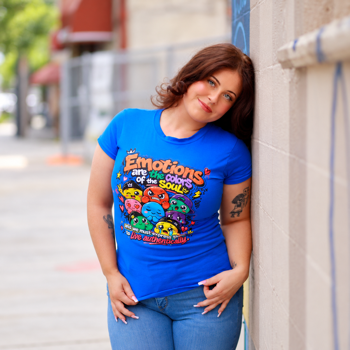 Emotions Are the Colors of the Soul Graphic Tee