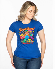 Emotions Are the Colors of the Soul Fitted T-Shirt