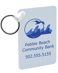 Custom Printed Aluminum Keychain