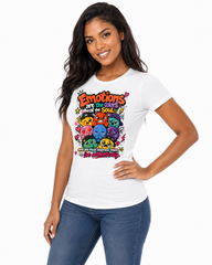 Emotions Are the Colors of the Soul Fitted T-Shirt