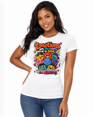 Emotions Are the Colors of the Soul Fitted T-Shirt