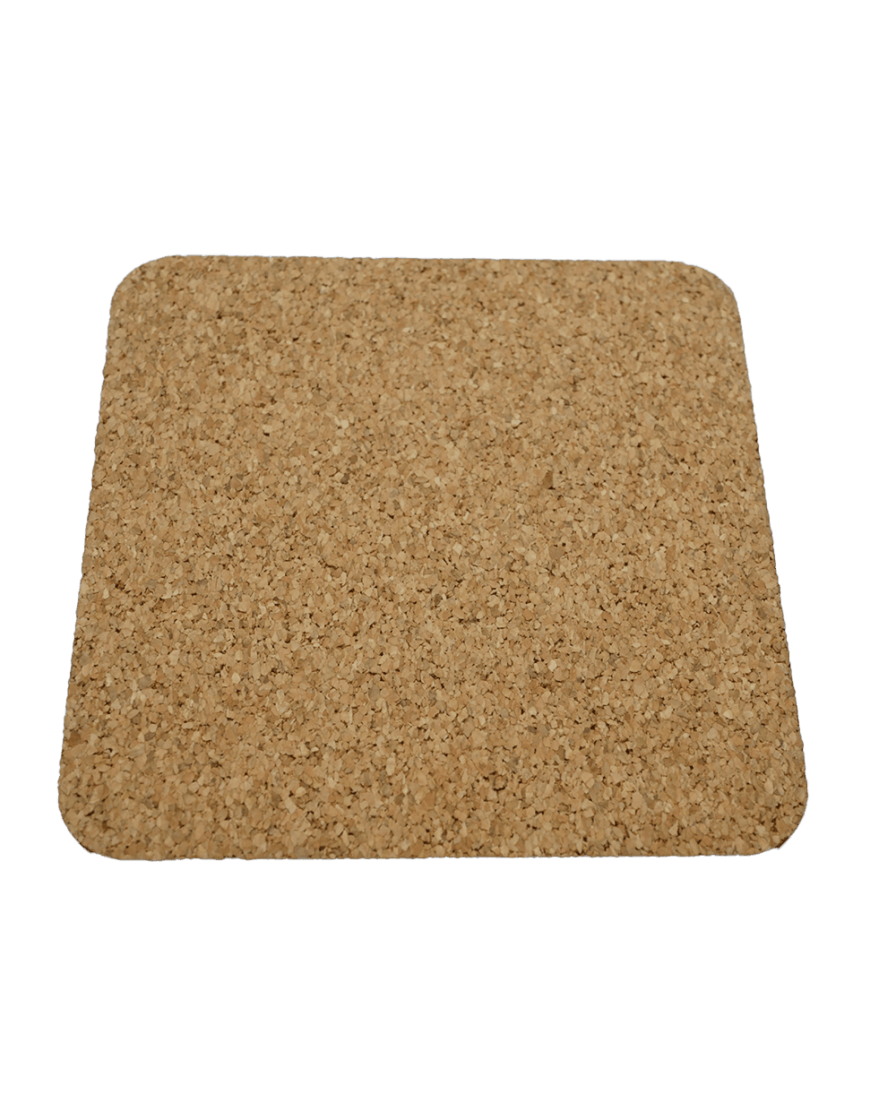3.75" X 3.75" Square Coaster with Cork Back - Lee's Treasure Chest