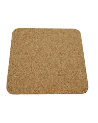 3.75" X 3.75" Square Coaster with Cork Back - Lee's Treasure Chest