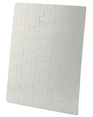7-1/2" X 9-1/2" Rectangle Cardboard Jigsaw Puzzle - Lee's Treasure Chest