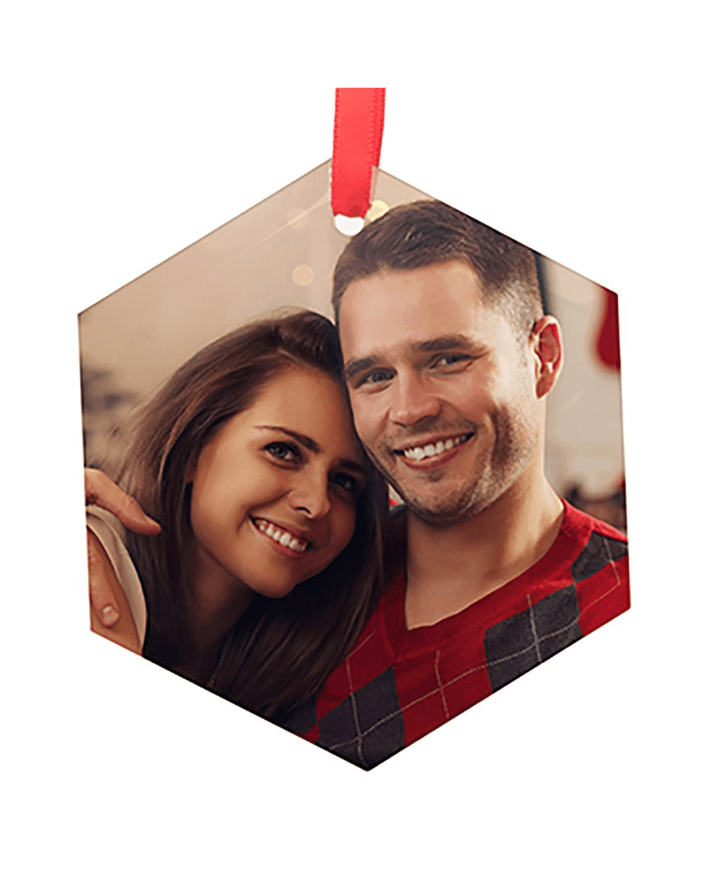 Custom Printed Glass Ornament - Lee's Treasure Chest