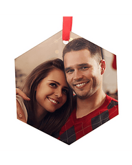 Custom Printed Glass Ornament - Lee's Treasure Chest