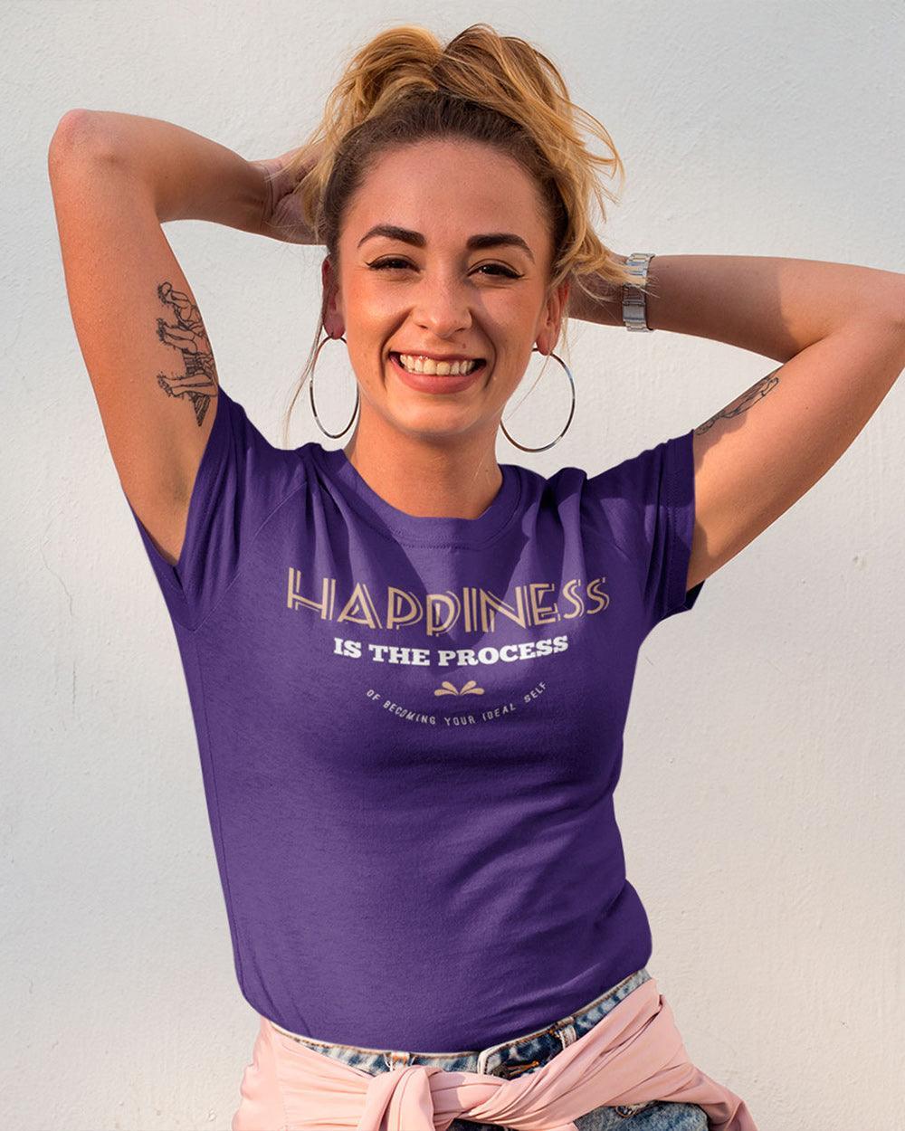Happiness is the process... T-Shirt - Lee's Treasure Chest