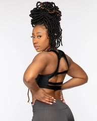 Hollow Mesh Sports Bra - Lee's Treasure Chest