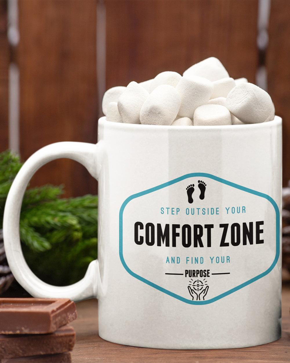 Step Outside Your Comfort Zone Coffee Mug - Lee's Treasure Chest
