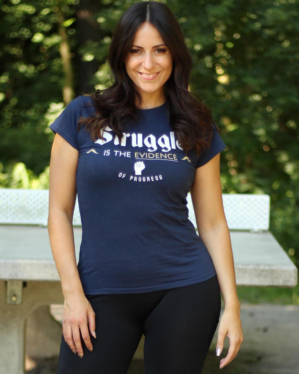 Struggle is the Evidence T-Shirt - Lee's Treasure Chest