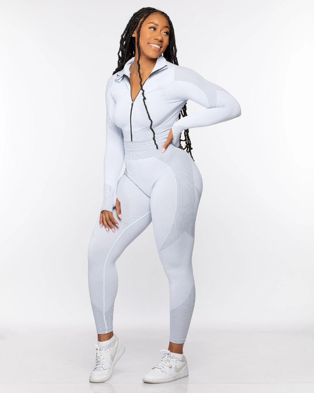 Textured 2 Piece Fitness Set - Lee's Treasure Chest