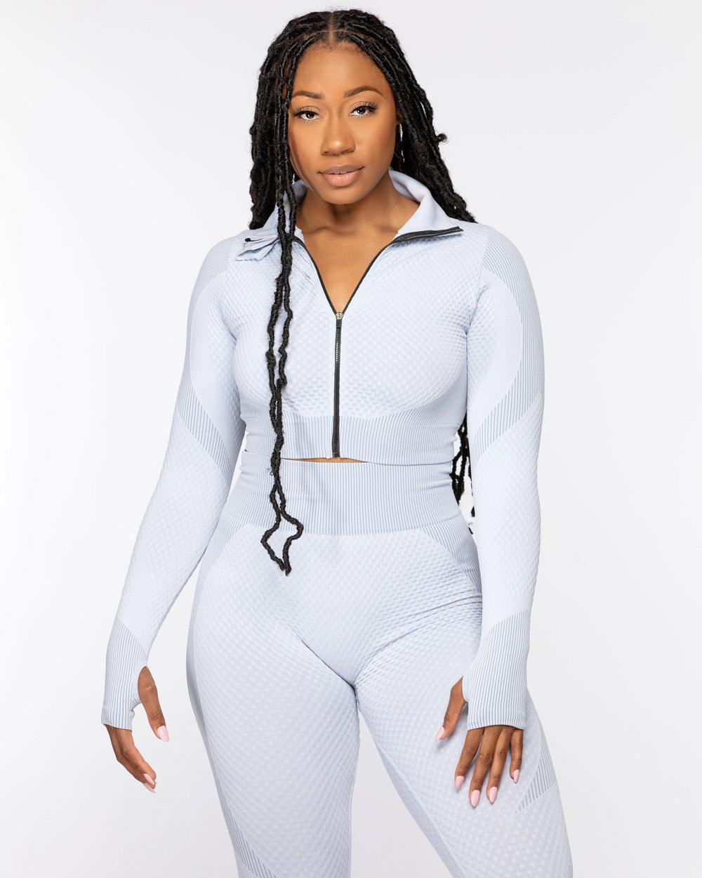 Textured 2 Piece Fitness Set - Lee's Treasure Chest