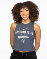 When You Have Exhausted All Posibilities...Cropped Tank - Lee's Treasure Chest