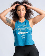 When You Have Exhausted All Posibilities...Cropped Tank - Lee's Treasure Chest