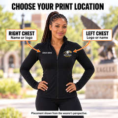 Women’s Custom Athletic Jacket – Personalized Full-Zip Team Jacket