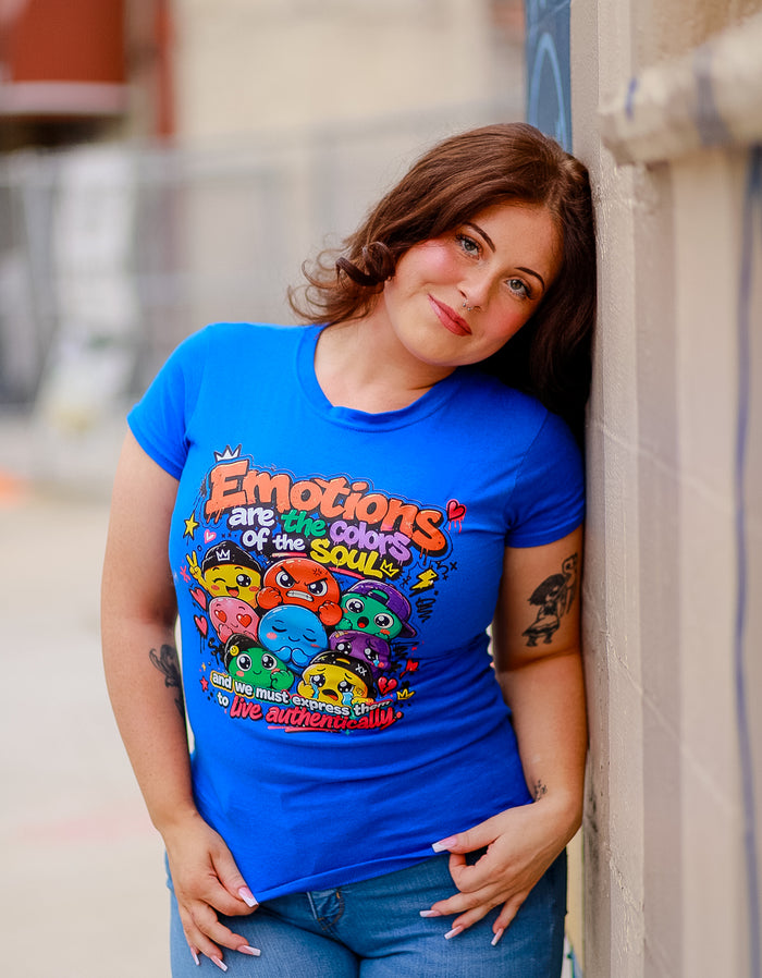 Emotions Are the Colors of the Soul Graphic Tee