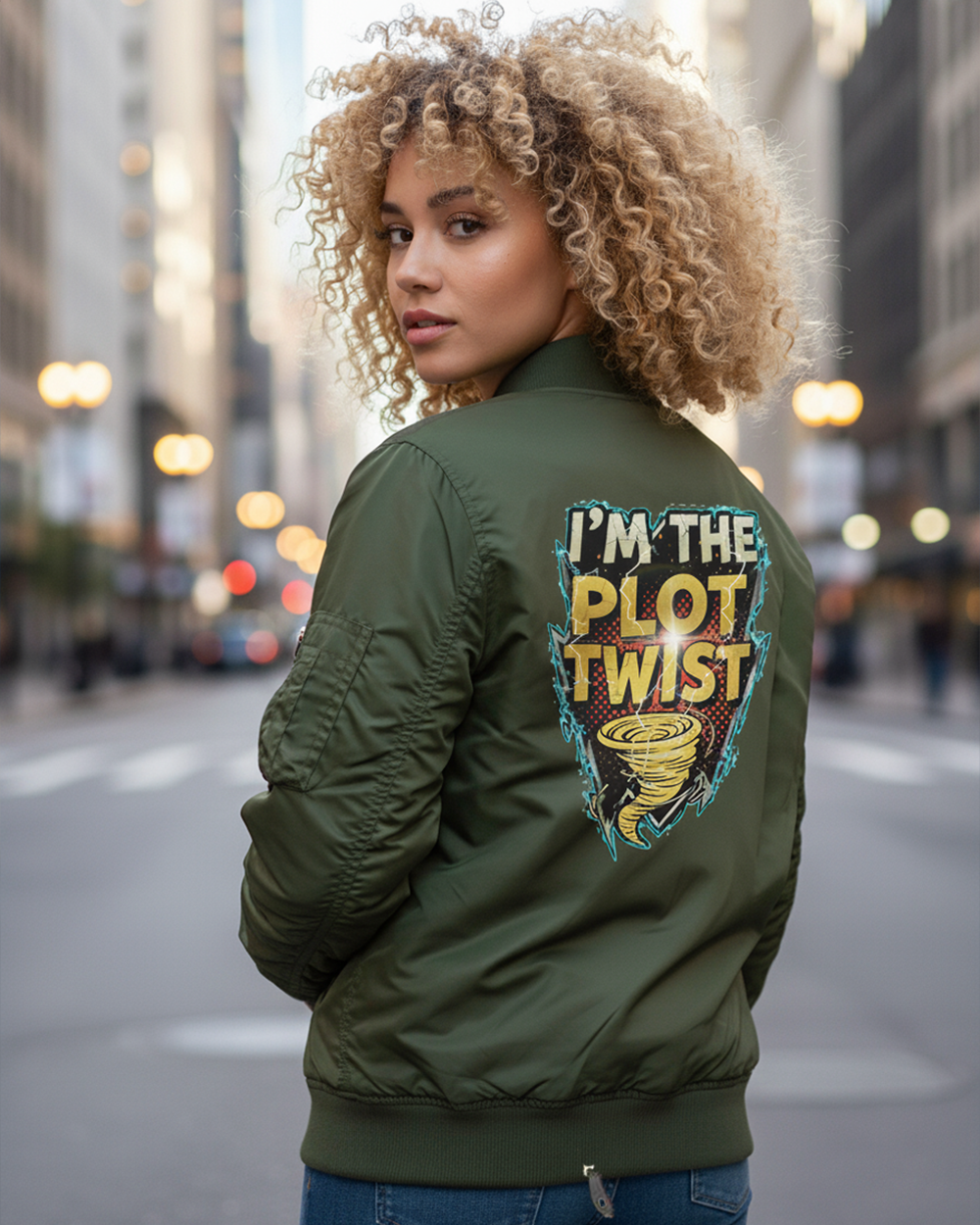 Custom Printed Bomber Jacket