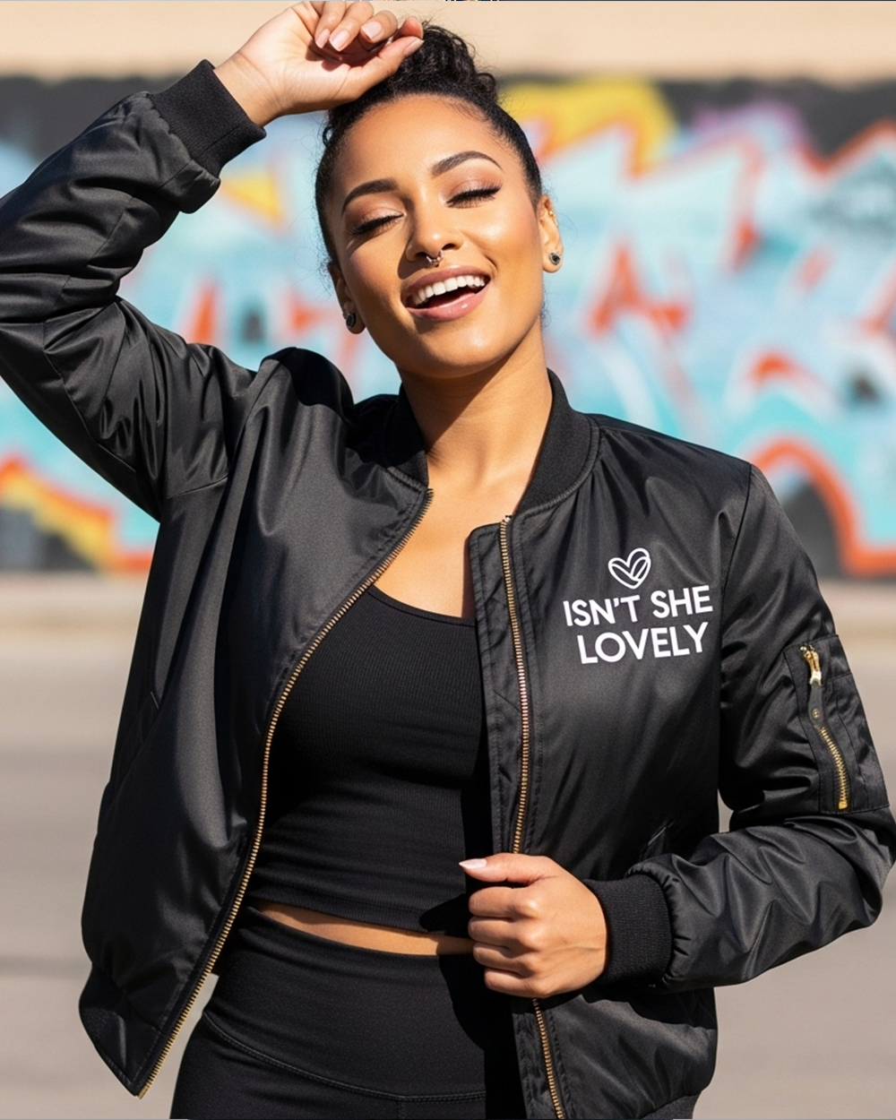 Custom Printed Bomber Jacket