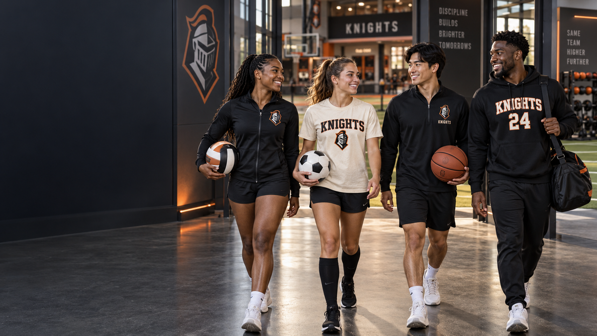 Team gear that <br>builds pride on <br>and off the field.