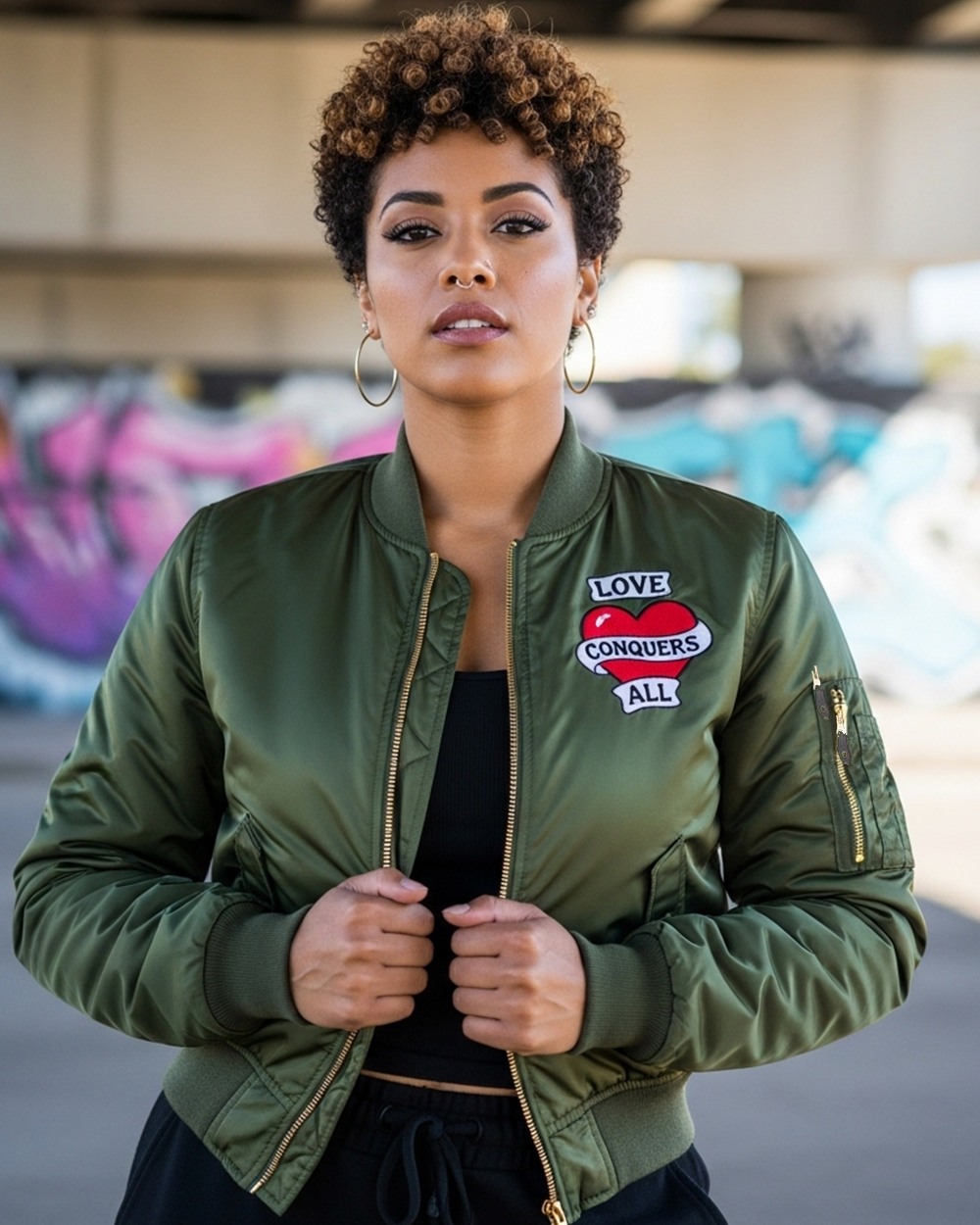 Custom Printed Bomber Jacket