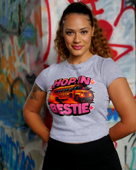 Hop in Bestie Struggle Bus Tee