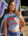 Loading Confidence...Please Wait Crop Top T-shirt