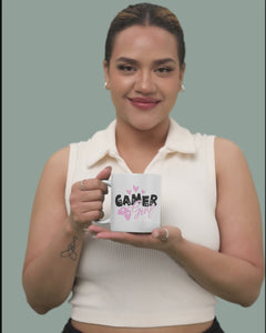 Gamer Girl Ceramic Coffee Mug