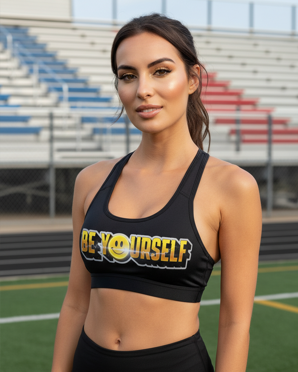 Custom Printed Sports Bra