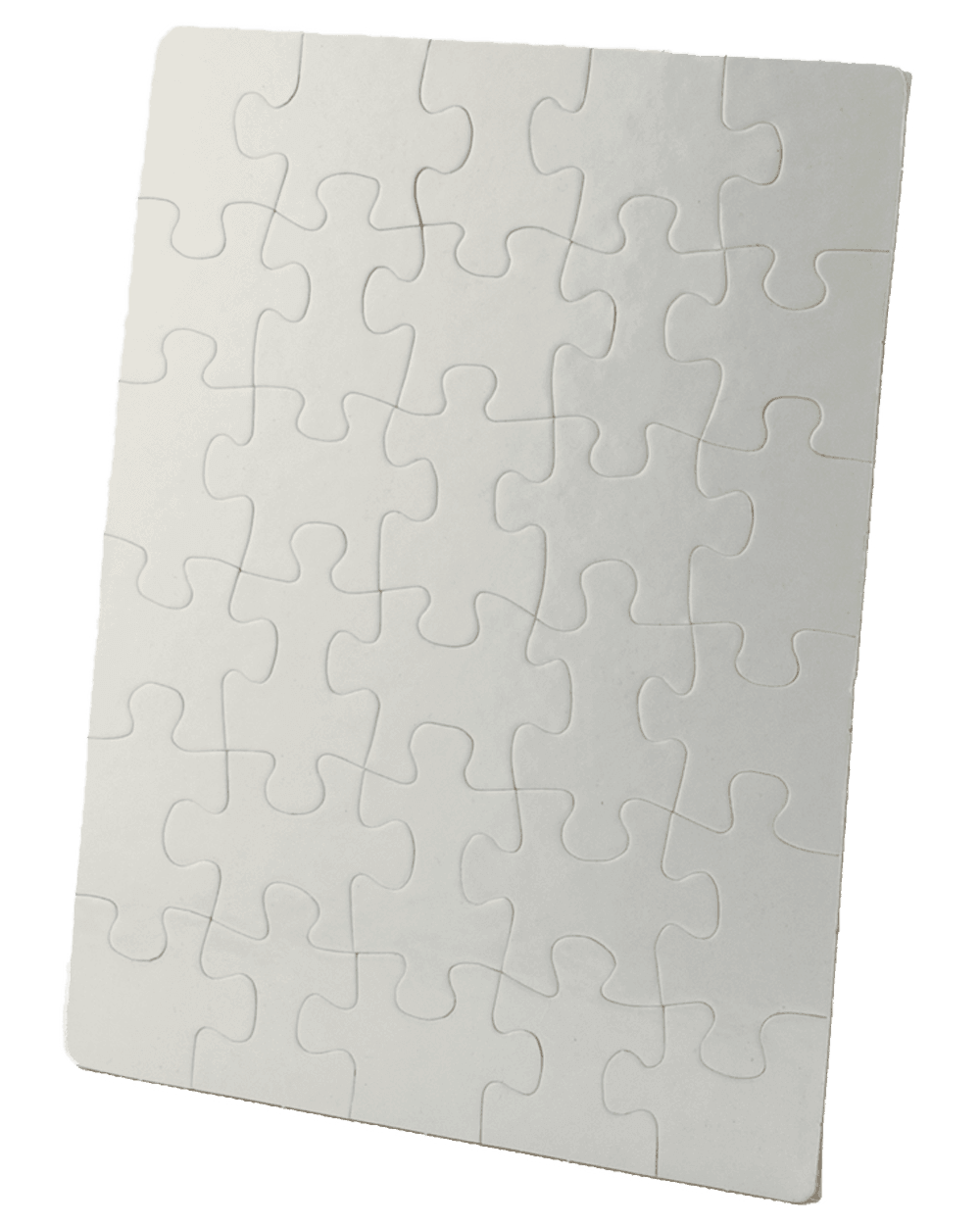 7-1/2" X 9-1/2" Rectangle Cardboard Jigsaw Puzzle - Lee's Treasure Chest 