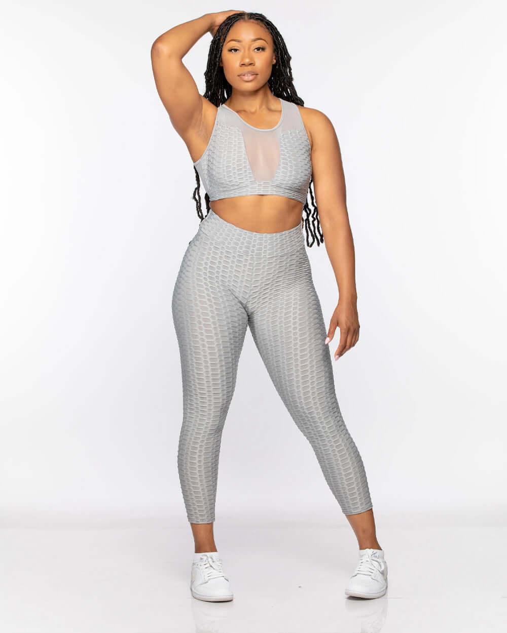 All Meshed Up Activewear 2 Piece Set - Lee's Treasure Chest 