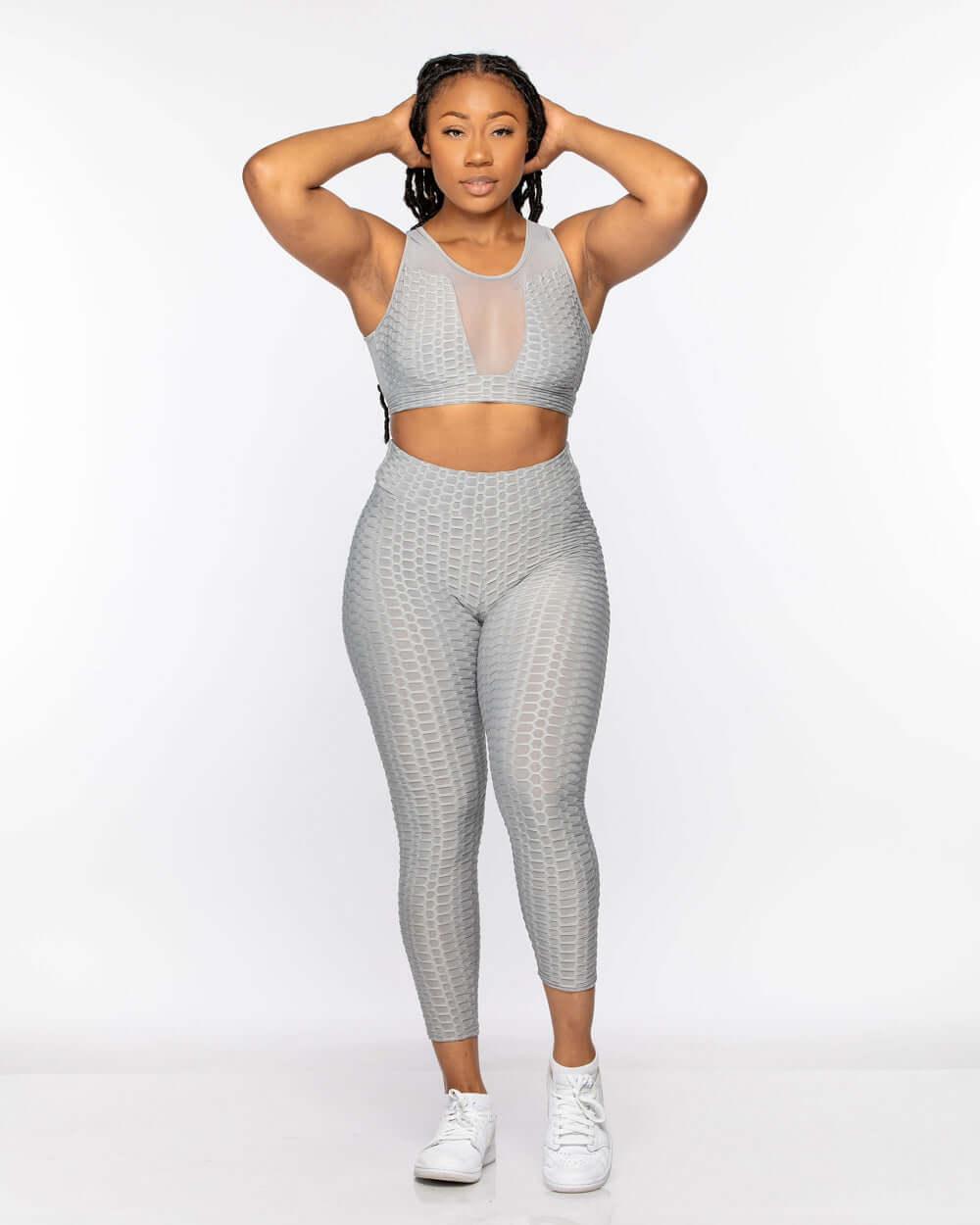 All Meshed Up Activewear 2 Piece Set - Lee's Treasure Chest 