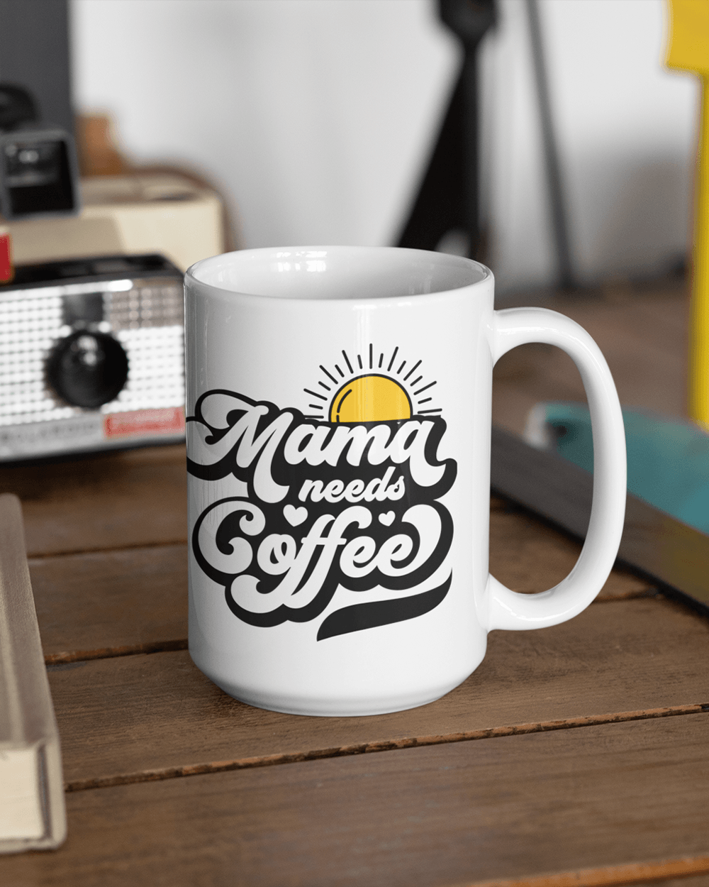 Moma Needs Coffee Mug - Lee's Treasure Chest 