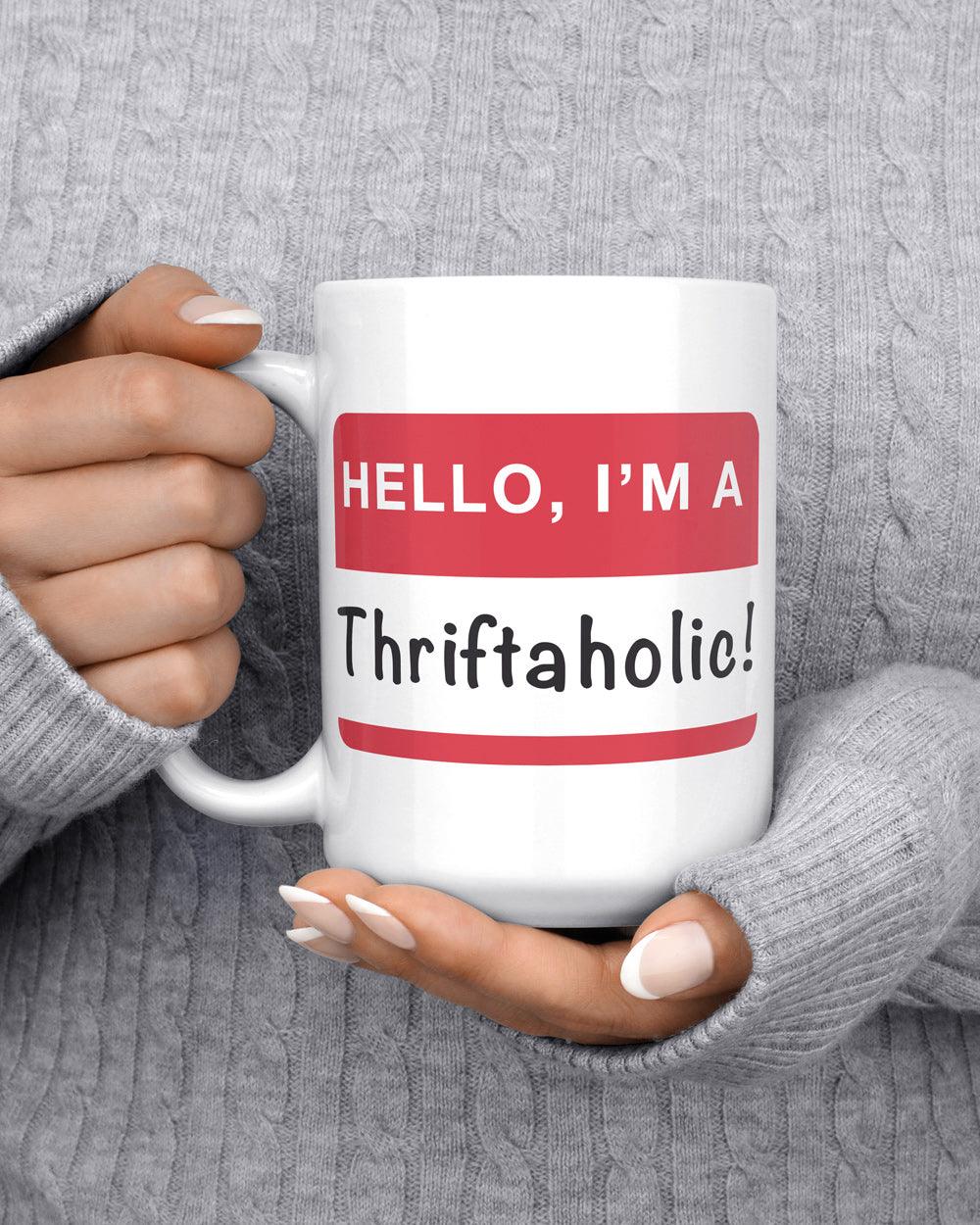 Thriftaholic Mug - Lee's Treasure Chest 